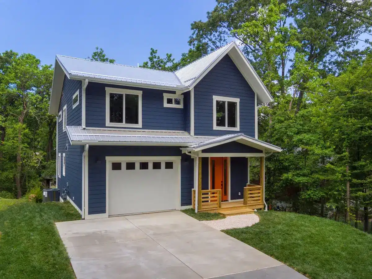 New construction residential home in Asheville by Sure Foot Builders