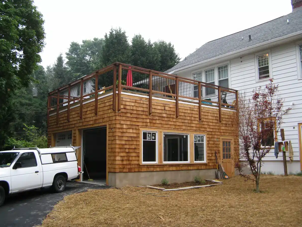 Garage addition Asheville