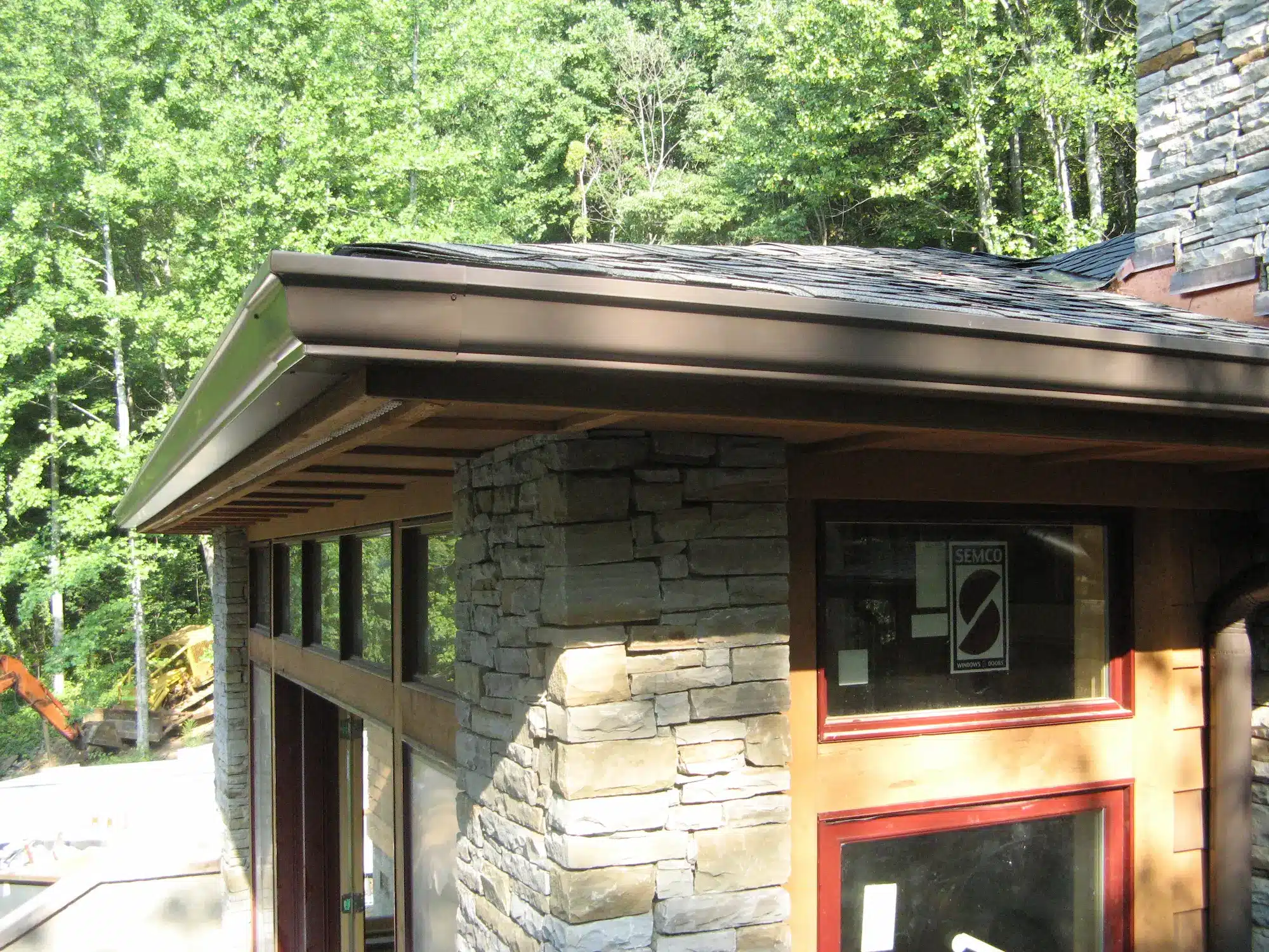 Home addition construction in Asheville